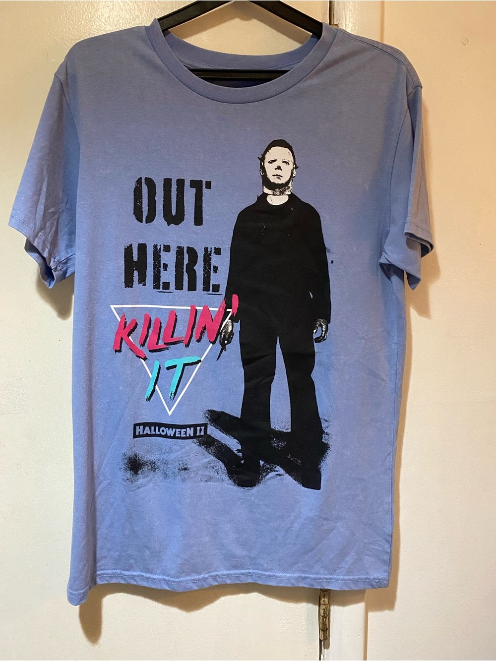 Freeze Light Blue 'Out Here Killin' It' Halloween II Graphic Tee